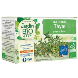 JARDIN BIO INFUSION THYM 20 SACHETS