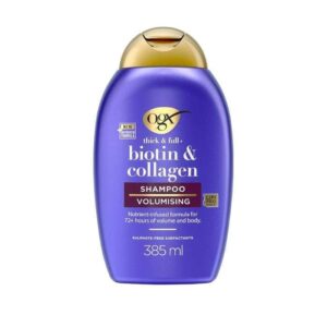 OGX BIOTINE ET COLLAGEN SHAMPOING 385 ML