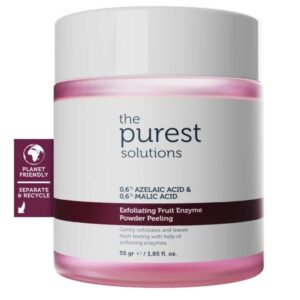THE PUREST SOLUTIONS POUDRE EXFOLIANTE 0.6% AZELAIC ACID ET 0.6% MALIC ACID 55GR