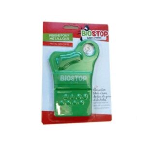 BIOSTOP PEIGNE POUX METALIQUE