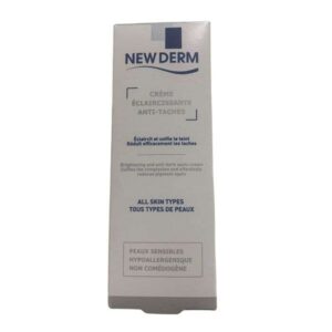 NEW DERM CREME ECLAIRCISSANTE ANTI TACHE 50 ML