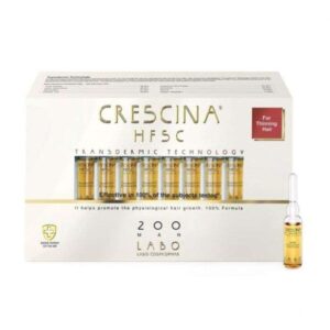 CRESCINA HFSC 200 HOMMES LABO POUR LES CHEVEUX CLAIRSEMES 20 FLACONS