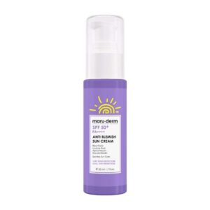 MARUDERM SPF50+ PA++++ CREME SOLAIRE ANTI BLEMISH 50ML