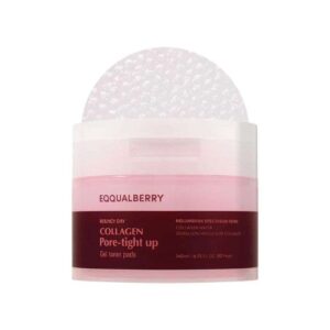 EQQUAL BERRY COLLAGEN PORE TIGHT UP GEL TONER PADS 140 ML