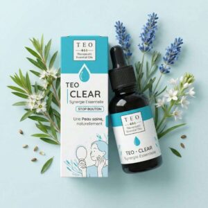 TEO-CLEAR® - BOUTONS D’ACNÉ - SYNERGIE ESSENTIELLE - 10ML