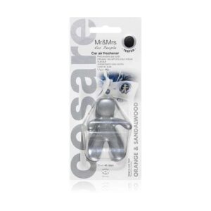 MR AND MRS FRAGRANCE DR CESARE DESODORISANT POUR VOITURE ORANGE ET SANTAL