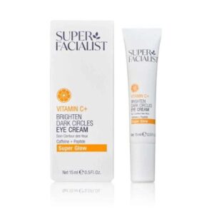 SUPER FACIALIST VITAMINE C+ SOIN CONTOUR DES YEUX CAFFEINE + PEPTIDE 15 ML