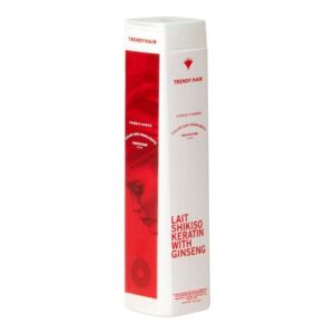 TRENDY HAIR APRES SHAMPOOING LAIT SHIKISO KERATIN WITH GINSENG CHEVEUX COLORES 300 ML