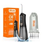BITVAE WATERFLOSS CORDLESS C6 ORAL IRRIGATOR BLACK GOLD