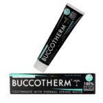 BUCCOTHERM DENTIFRICE BLANCHEUR CHARBON NOIR MINT FLUORIDE 75 ML