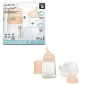 SUAVINEX PACK BIBERON STARTER SET ZERO ZERO SPECIAL ALLAITEMENT 180 ML