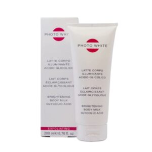 PHOTO WHITE LAIT CORPS ECLAIRCISSANT ACIDE GLYCOLIQUE