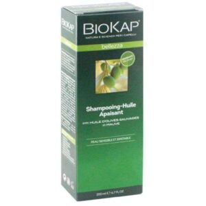 BIOKAP SHAMPOING HUILE APAISANT CUIR CHEVELU SENSIBLE ET IRRITE 200 ML
